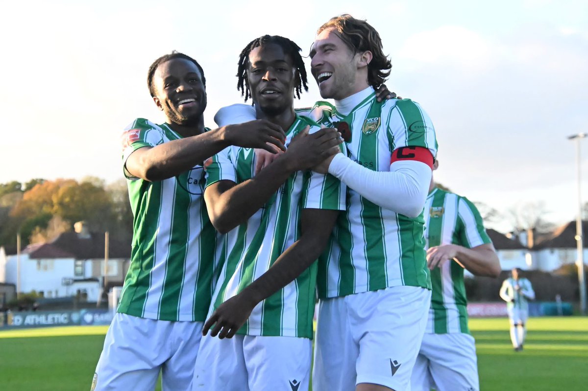vcd_club's tweet image. An excellent performance, 5-2 win, goals from Chris Regis who got 2 on his debut, Victor Aiye, Theo Osinfolarin and Michael Fenn saw us through with a comfortable win. 

Assists from Victor, Ezra, Courtney, Cam and Henry Griffin. 

Get retweeting lads.