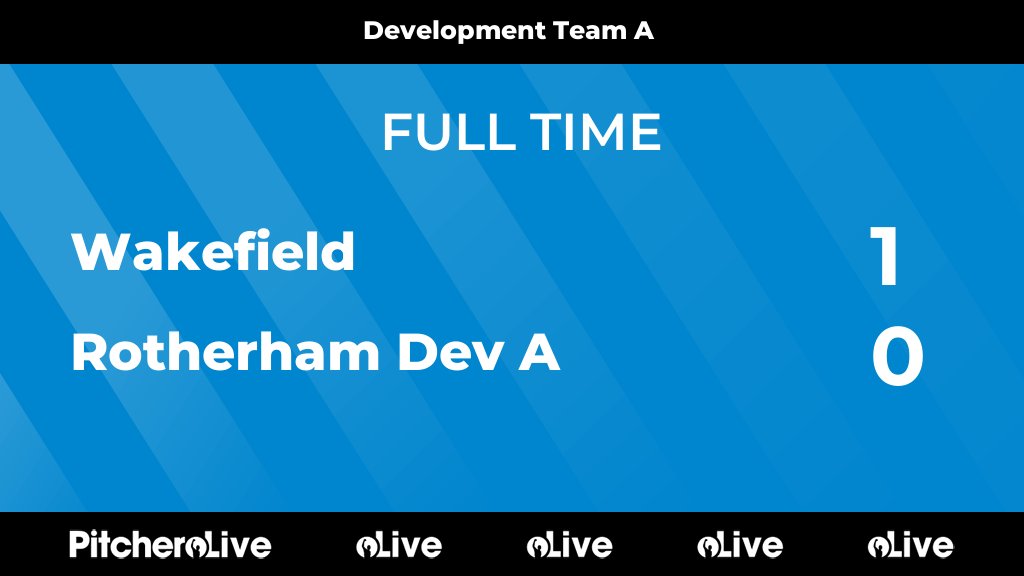 FULL TIME: Wakefield 1 - 0 Rotherham Dev A
#WAKROT #Pitchero
pitchero.com/clubs/rotherha…