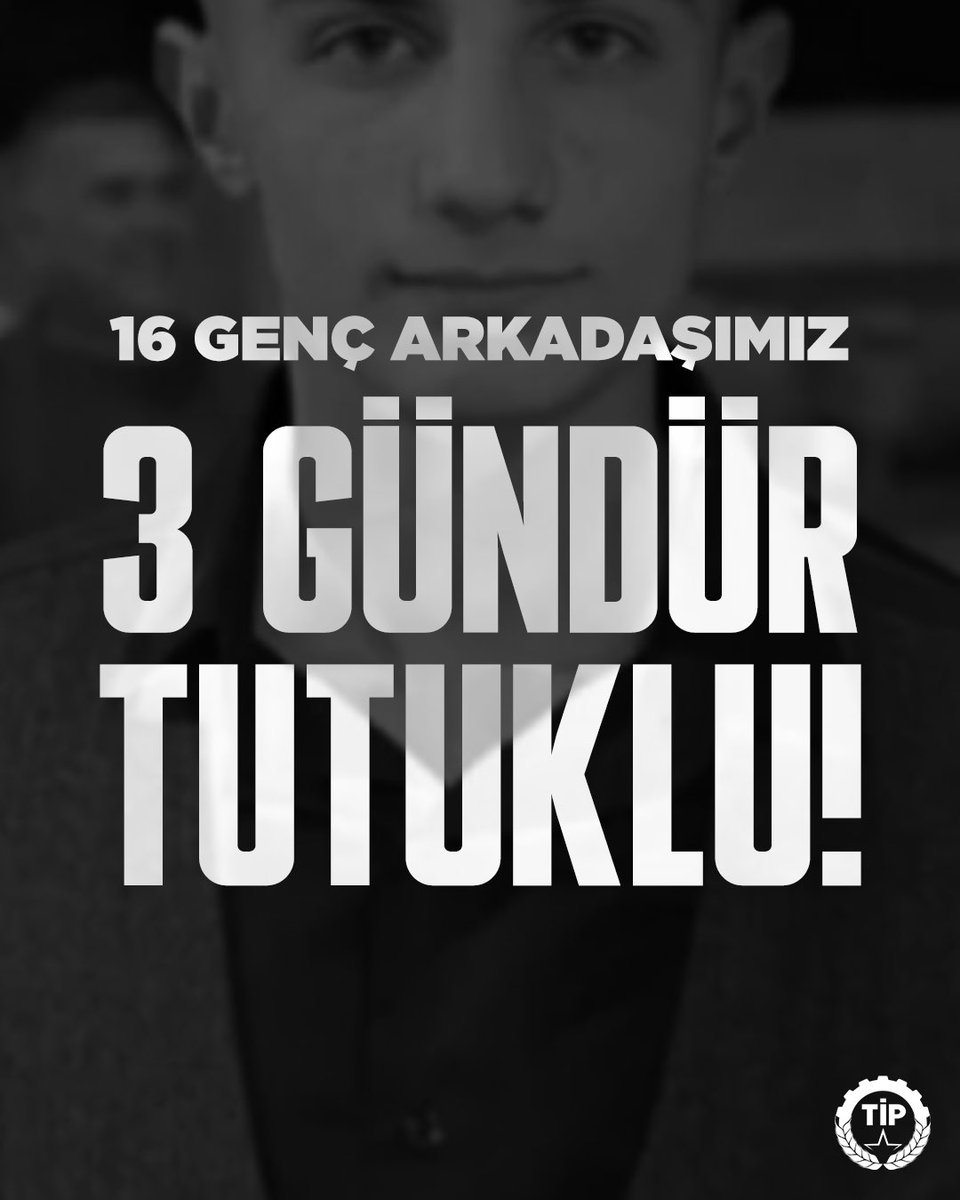 tipliogrencii's tweet photo. 16 genç yoldaşımız “MESEM köleliğine son vereceğiz!” dedikleri için,  "Kardeşimiz Muhammed Kendirci'nin işkenceyle katledilmesi araştırılsın!” dedikleri için 3 gündür tutuklu.

Muhammed Kendirci çalıştığı iş yerinde işkenceye maruz bırakılarak katledildi. Muhammed daha 15 yaşında, yani sıra başında, okulda olması gereken yaştaydı. Arkadaşlarımız "15 yaşındaki Muhammed'in atölyede işi ne?" dediler. Bu soruyu cevaplamaktan korkanlar ve onların destekçileri 16 arkadaşımız tutuklandığı için susarız sanıyorlar. Ne Muhammed'in ne de katlettiğiniz hiçbir kardeşimizin hesabı sorulmadan geri adım atmıyoruz! Katillerden hesap soran 16 genç yoldaşımızı geri alacağız!