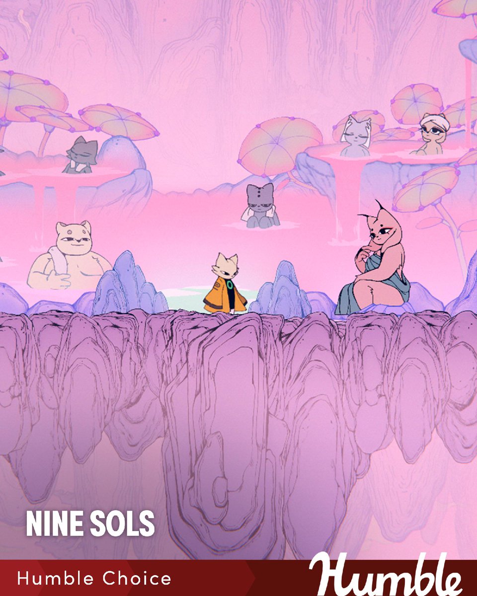 humble's tweet image. Embark on a journey of eastern fantasy, explore the land once home to an ancient alien race, and follow a vengeful hero’s quest in Nine Sols.

Humble Choice for December supports @savethechildren | bit.ly/44I5syC