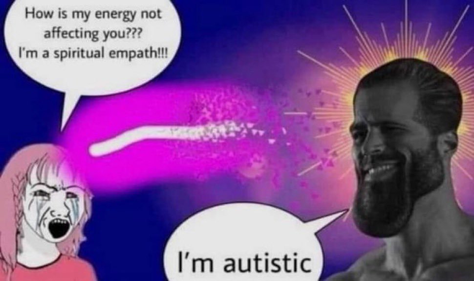 AutismCapital's tweet image. It do be like that.