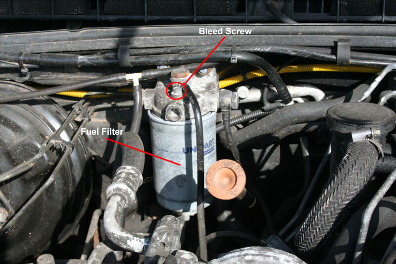 LandyBlog's tweet photo. How to change a fuel filter change on a 300tdi Discovery: https://t.co/VWli01fdjG https://t.co/iMeI0mvcMb