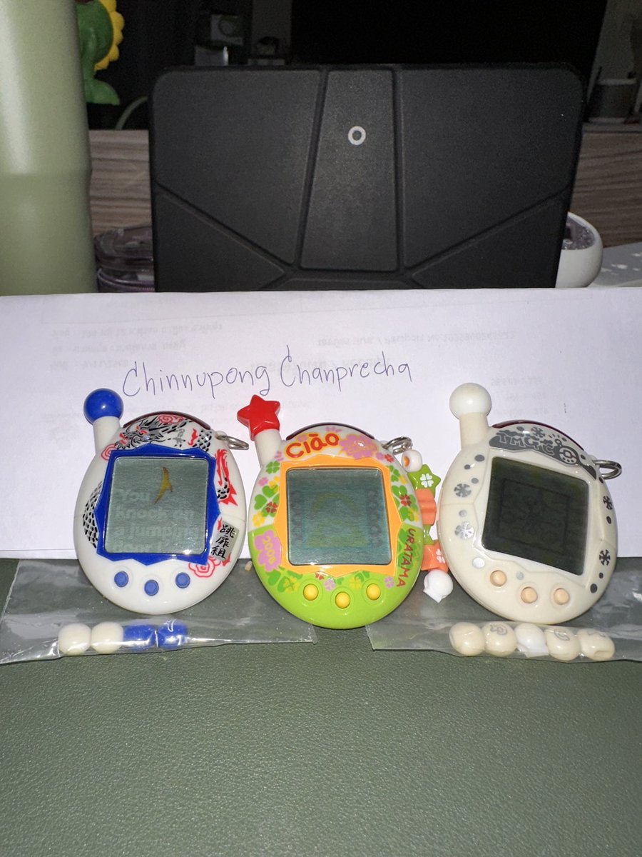 CTtoom's tweet photo. 👾ขายTamagotchi งานเก่างับ
❤️‍🔥Ciao Ura Tama summer เสาดาว - 2200 ฿
❄️Snow flake - 650 ฿
🐉Entama hanerutchi - 650฿
#ตลาดนัดtamagotchi #tamagotchi #tamagotchiconnection https://t.co/pCa3UAEP0A