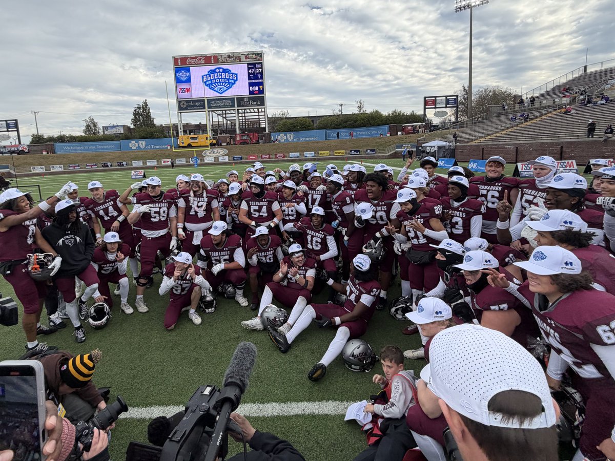 State champions of Class 4A.

11th in a row and 24th overall for <a href="/alcoafootball/">Alcoa Football</a>.