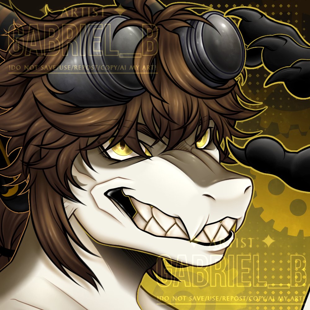GabrielArt_B's tweet photo. Commission Icon/Profile full colors in december. From roblox again🦈🔩💛 https://t.co/Kgt9MjHTUZ