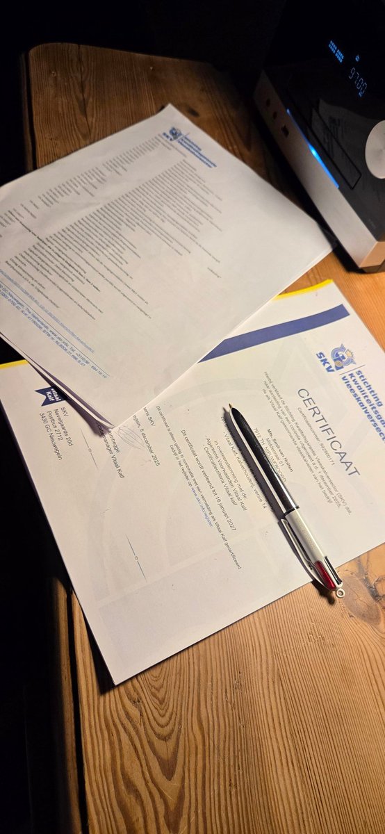 We hebben hem weer in the pocket💪

Kalfsvlees wordt wereld gegeten en daar hoort een garantie bij.
En die garantie kunnen wij geven door strenge eisen.

#vitaalkalf #kalverhouderij