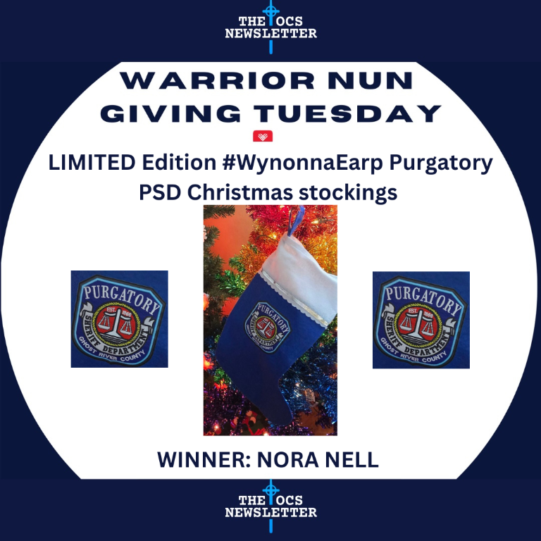 OCSNewsletter's tweet photo. LIMITED Edition #WynonnaEarp Purgatory PSD Christmas stockings by @WayHaughtElf. Stocking also includes surprise Purgatory Curiosities goodies. #GivingTuesday #Earper #NicoleHaught
WINNER: @nomeremortal https://t.co/BHokjF6dOX