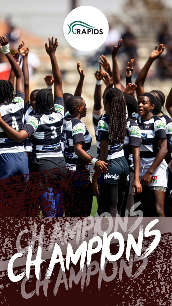 HipposFans's tweet image. Congratulations, @NileRapidsRFC
After a tough and demanding season, you showed incredible fight and unity to overcome the She Wolves. This win is a true reflection of your resilience and champions’ spirit.
Proud of the team. Proud of the journey. Rapids rising!
#UgandaCup2025