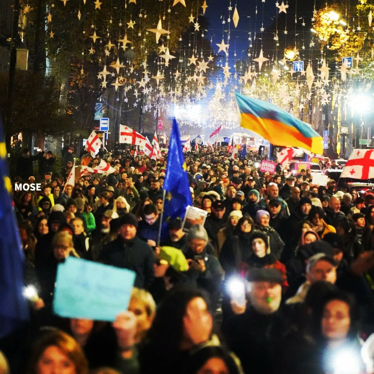 Georgians remain unbroken! 🇬🇪🇪🇺
#GeorgiaProtests #374