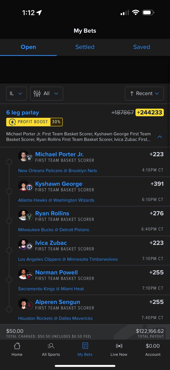 ebull54's tweet photo. @parlaybarry Let’s go Bro! https://t.co/ePjyxrYOTu