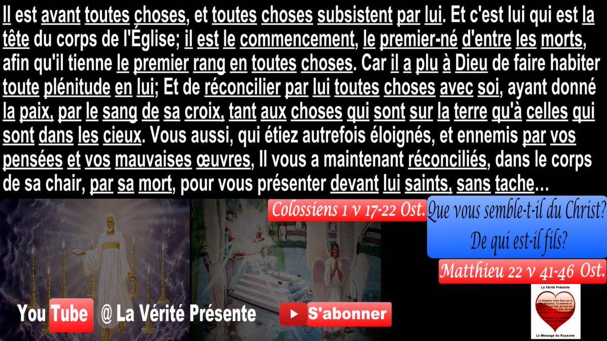 VeritePresente's tweet photo. #LaVéritéPrésente #RévélationdeJésusChrist #JésusChrist #Seigneur #Seigneurdegloire #Seigneurdesarmées #Seigneurdetous #Seigneurdesseigneurs #Christ #ChristdeDieu #ChristduSeigneur #FilsdeDieu #FilsduPère #FilsduTrèsHaut #FilsduDieuvivant #FilsduDieutrèshaut #Roi #Agneau #Dieu https://t.co/MDS9k4PuWW