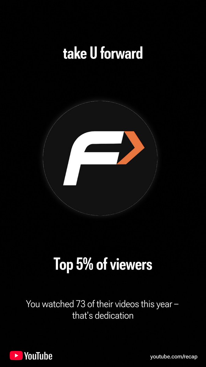 Umanshi9's tweet photo. This year I am watching @takeUforward_   
And this is top channel in my YouTube recap

Thank you for creating such clear and helpful content @striver_79 
#dsa #algorithms https://t.co/pCEuDFwVtX