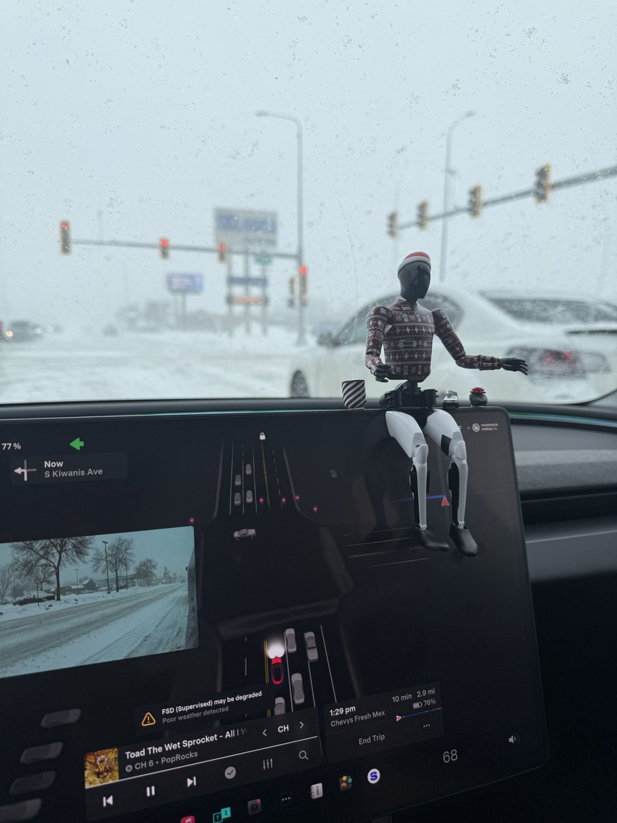 Optimus is along for the ride!