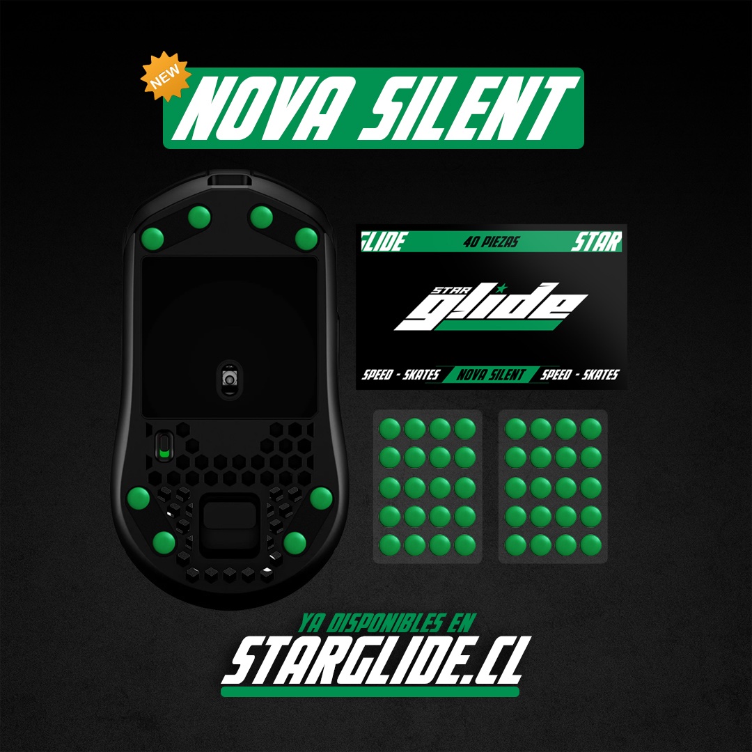 STARGLIDECL's tweet photo. NUEVOS NOVA SILENT DOTS 🆕🎯

• Capa de espuma que reduce ruido y vibración.
• Más suaves que los Nova tradicionales y con más control.
• Diseño universal 6.5 mm.

🚀 Drop limitado: 30 unidades
👉 Ya disponibles en https://t.co/PU1M1dqpan https://t.co/uwcNcOgX9C
