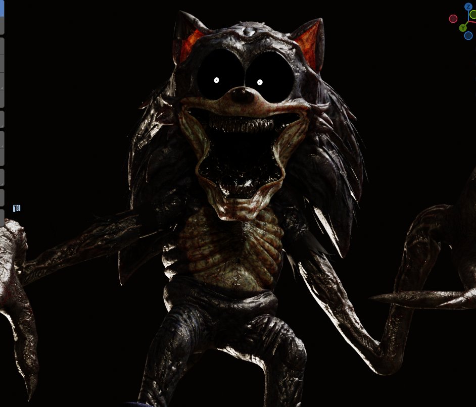 Mahmoujh_Venom's tweet image. more work on SONIC THE EXECUTABLE 

#sonicexe