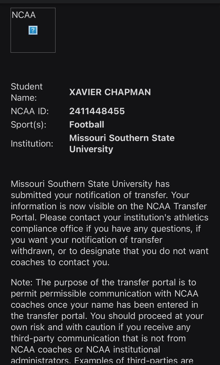 Xavier Chapman tweet media