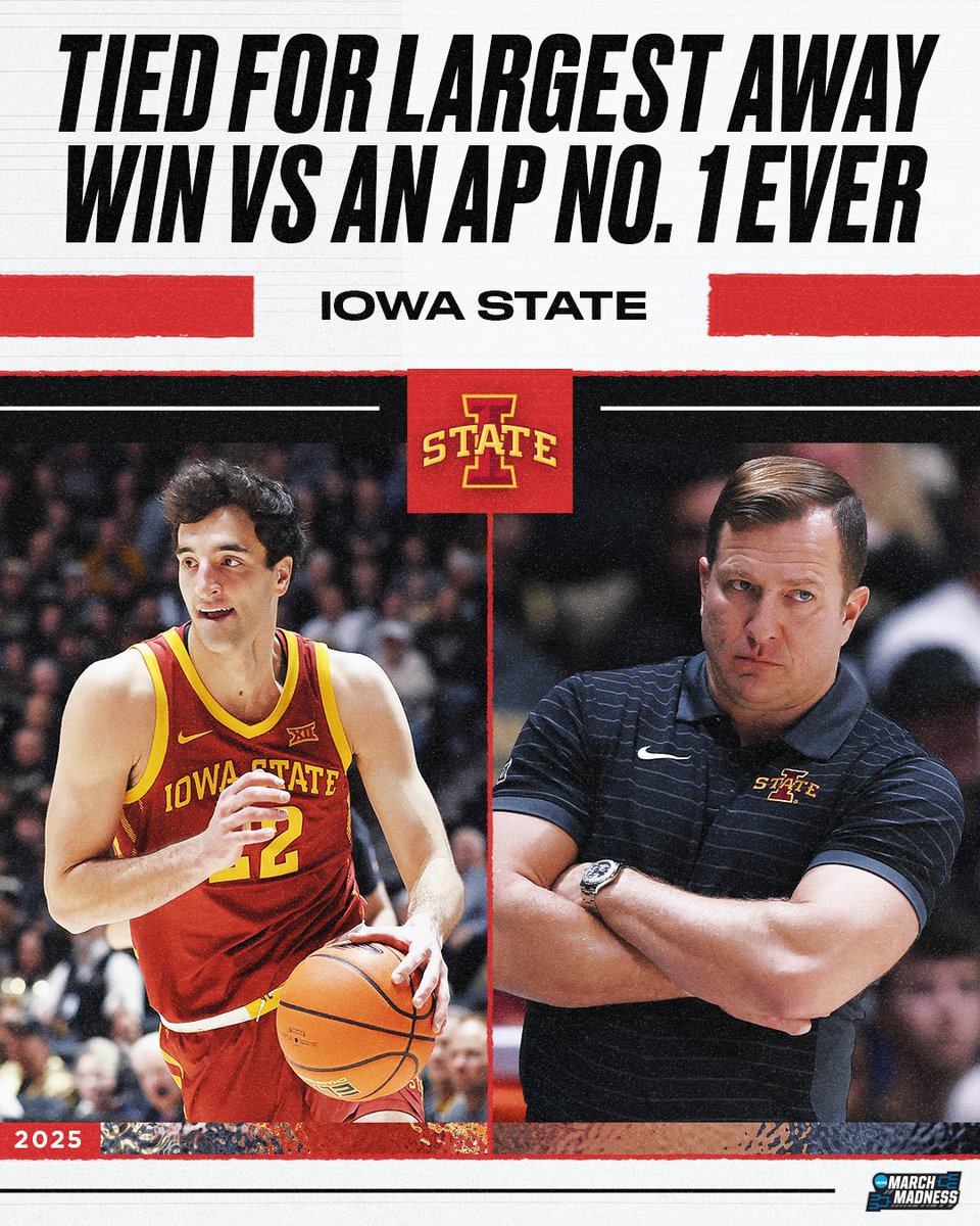 MarchMadnessMBB's tweet image. STATEMENT MADE 💯 

@CycloneMBB