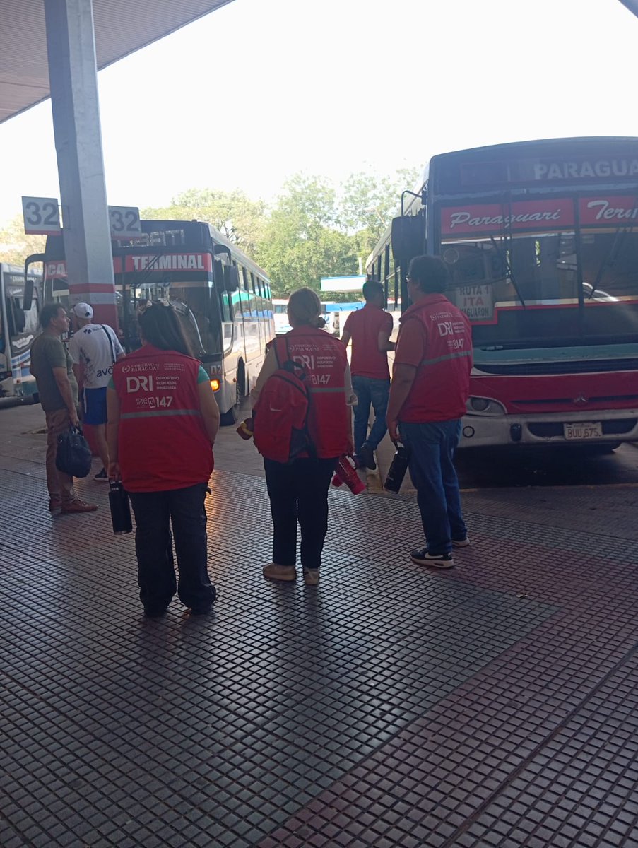 #OperativoCaacupé 2025

📌En la <a href="/AsuEstacion/">Estación de Buses de Asunción</a> se encuentra nuestro Espacio de Protección Inmediata, dónde se brinda asistencia a casos que involucran a niños y adolescentes. Este es el caso de la familia de un niño, que debía viajar a Mcal. Estigarribia y necesitaba asistencia.