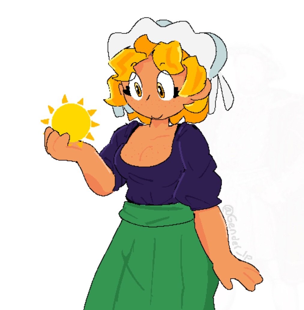 felt like drawing my own sunflower design !! #pvzfanart