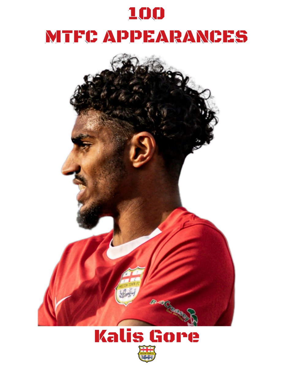 1️⃣0️⃣0️⃣ ✅️

Congratulations to Kalis Gore who made his 100th appearance for Town this afternoon, also getting on the scoresheet in our 4-2 win away at Hucknall Town.

🔴🔴🔴⚽️⚽️⚽️