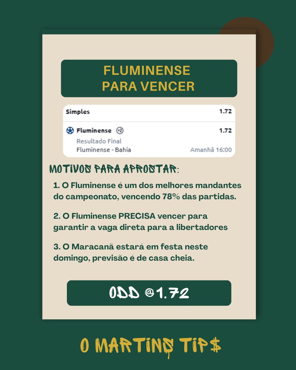 OMartinsTips's tweet photo. Apostas para fazer dinheiro em 07 de Dezembro. Se gostou, nos siga no instagram: https://t.co/t7hrKfs1hB
#Tips #Bet #Apostas #OMartinsTips https://t.co/Y3X3MqUSQL