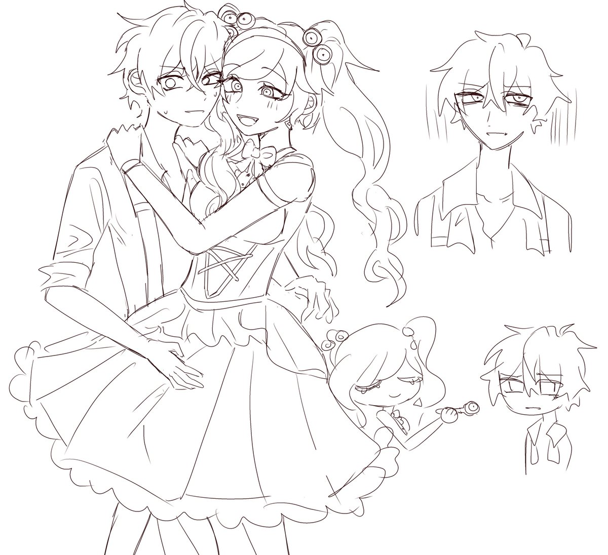 00w_12's tweet image. too lazy to colour..
#drdt