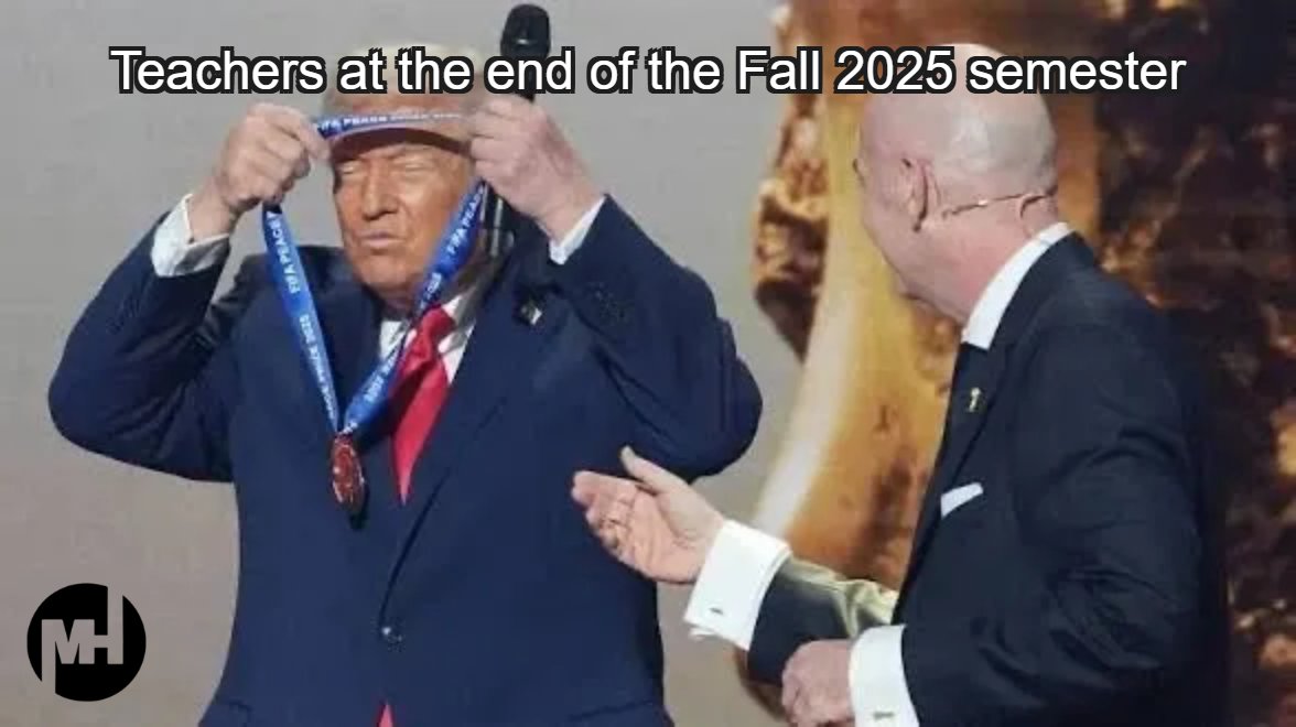 Any teachers / educators out there who can relate? Thankfully, the end of the semester is in sight.