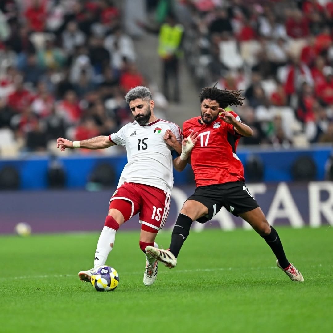 صور من مباراة #الامارات_مصر 
#مصر_الامارات #كأس_العرب2025