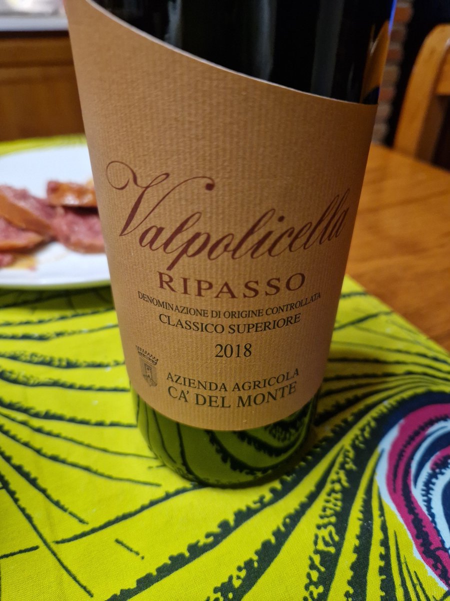 ...adesso si ragiona!!
Valpolicella Ripasso 🖤