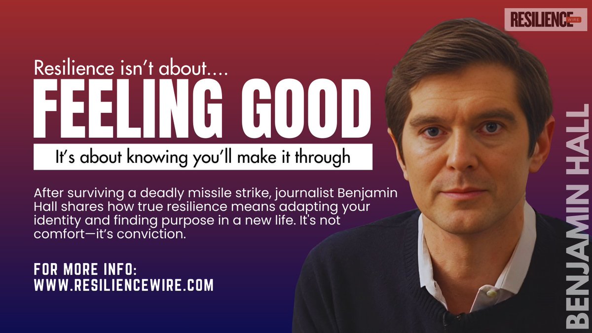 Resilience_Wire's tweet photo. Resilience isn’t about feeling good — it’s about knowing you’ll make it through.

The featured journalist’s story reminds us that strength is often rebuilt in the aftermath, not before it.

🔗 https://t.co/HmNHRdE4wE
  Via @Resilience_Wire 

#Resilience #Mindset #Strength #Growth #KeepGoing #Purpose #Conviction #ResilienceWire