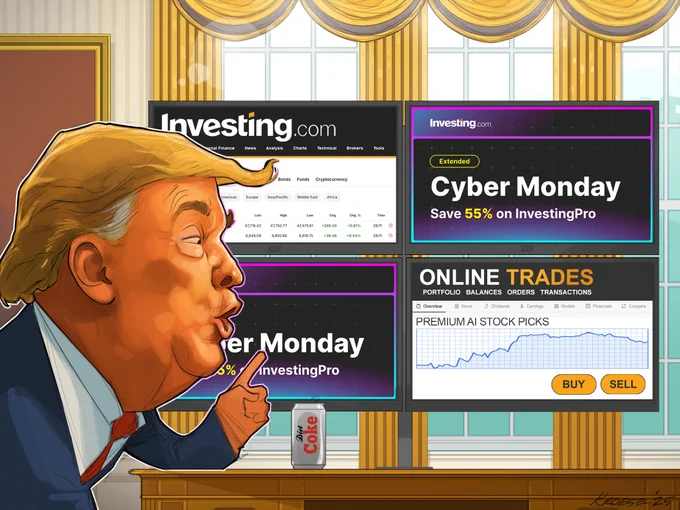 🚨 INVESTING : 🎁🎁 SALDI DELLA CYBER WEEK ESTESI: RICEVI IL 55% DI SCONTO SUI PIANI PRO DI INVESTING! 🛒