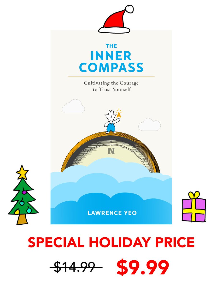 The paperback version of The Inner Compass is just $9.99 for a limited time!

It’d make a perfect gift (it’ll fit in a stocking) and will make for a warm and cozy read during the holidays.

Grab it here while the discount is still available: geni.us/innercompass