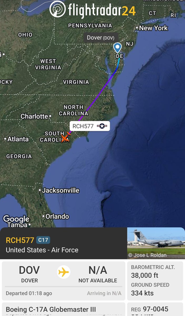 sipjack1776's tweet photo. C-17A Globemaster III 
#AE07F7/97-0045/RCH577
Dover>MacDill 
@Borrowed7Time @FlconEYES @r4streando https://t.co/aN2VhdEikA