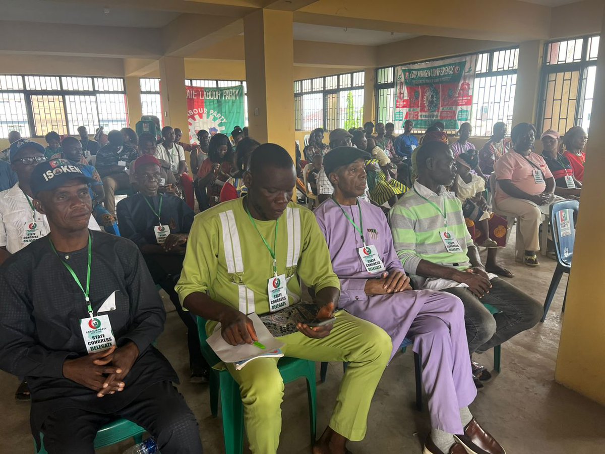 NgLabour's tweet image. PRESS STATEMENT FROM THE LABOUR PARTY

Internal democracy at play as Labour Party concludes Congresses, elects new leaders across states

The leadership of the Labour Party has applauded the outcome of its congresses held across 35 states of the federation as new leaders emerge.…