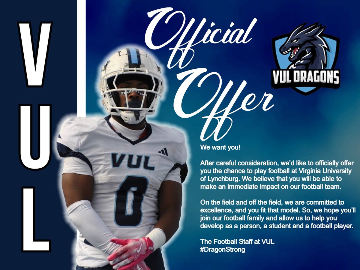 #AGTG
Blessed to receive an opportunity from <a href="/FootballVul/">VUL Football</a> Thank you <a href="/Dfarley_7/">Danny Farley</a> !!