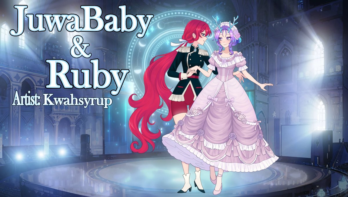 ArtoriPendragon's tweet photo. @RahuraMusic [Vtuber Winter Ball]                     

3) @juwaaababy @RUBY_UX 

#vtuberWinterBall https://t.co/bNF7T7Iyuo