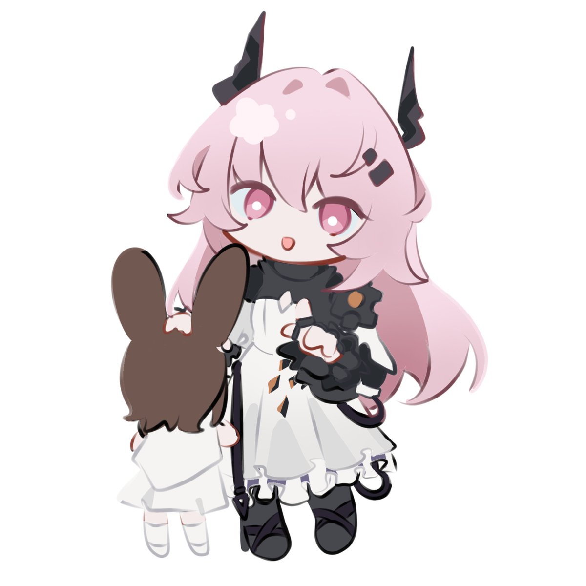 Theresa + tiny Amiya
