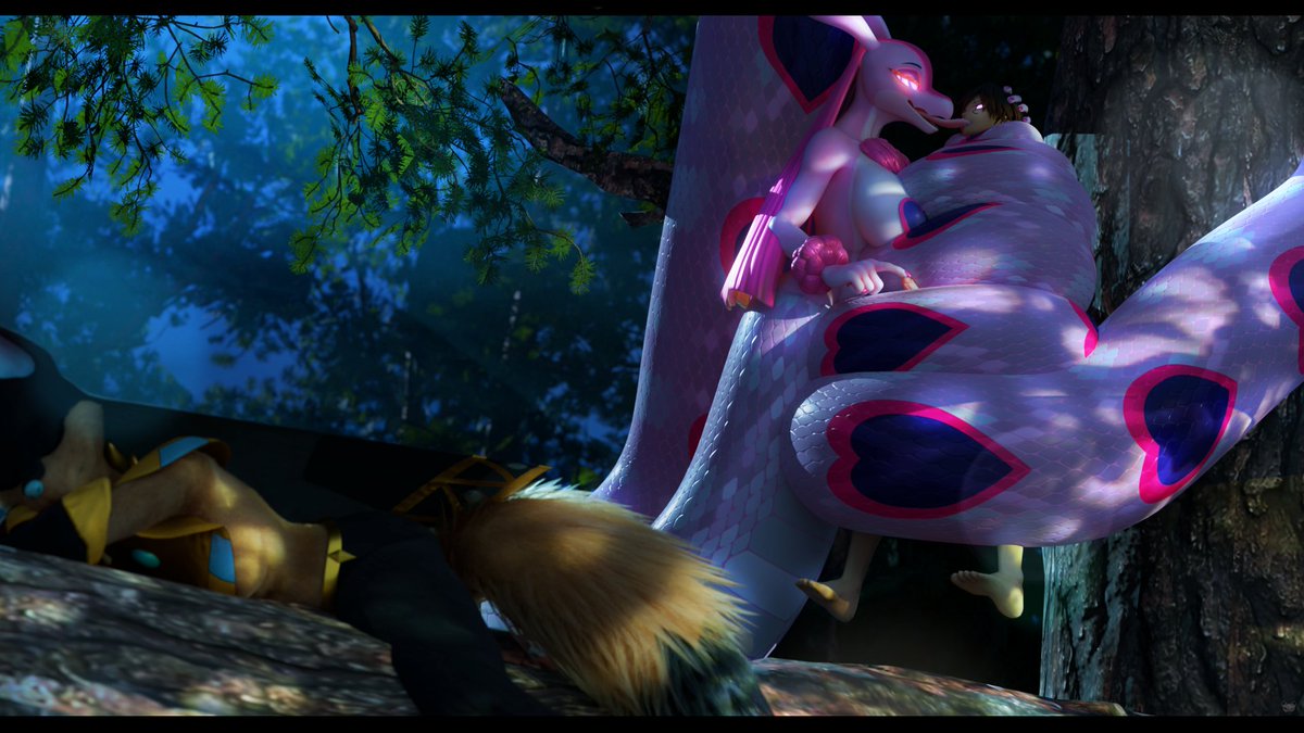 You won't be a virgin in the morning, and your foolish little Anubis Guardian won't be there to save you from her~.

Lovander model: <a href="/MSplashDoggy/">MayoSplash🔞 (Commission closed)</a> 

Anubis: <a href="/furromantic/">Furromantic 🔞</a>