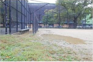 NYCMayor's tweet image. When our kids are engaged in safe, healthy activities, they stay focused on the right things.

Brigadier General Charles Young playground is our new “Harlem Field of Dreams,” and these new facilities will give young people places to play safely and learn life lessons!