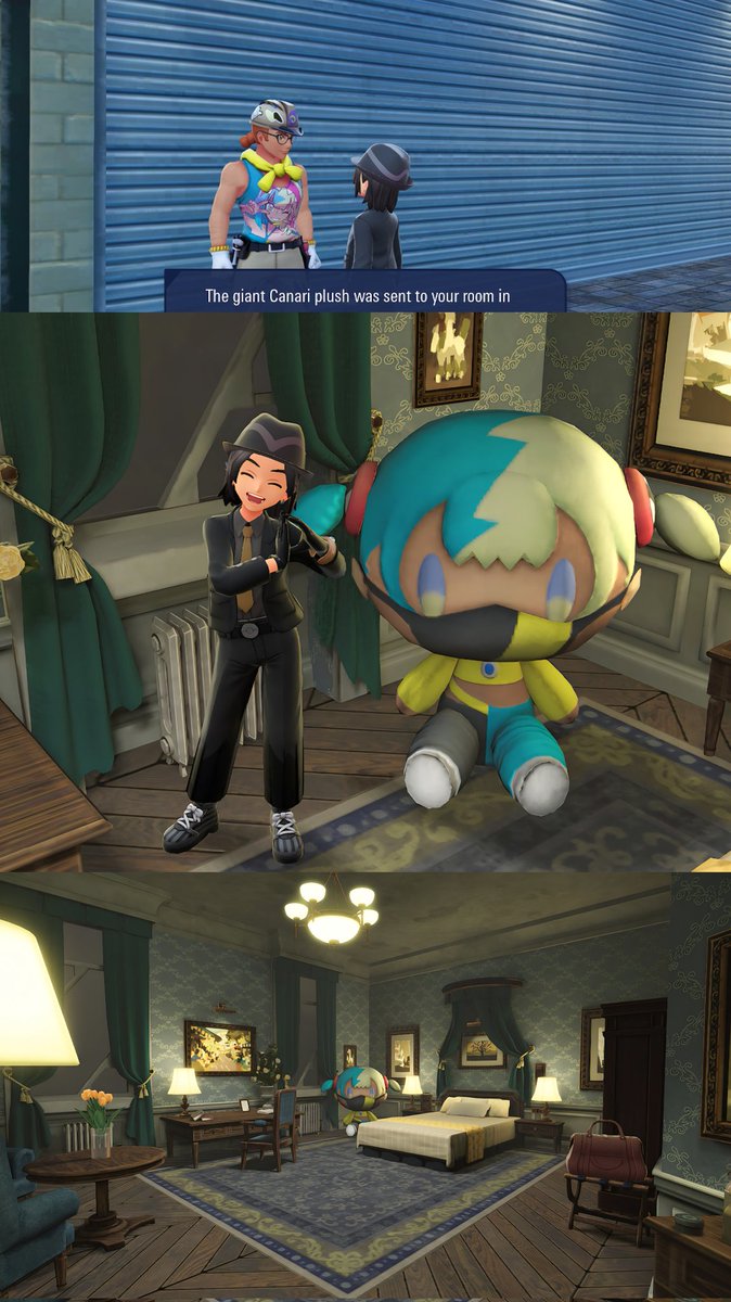 After many weeks, I finally got all the colorful screws, and the Canaris plush looks really cute. #PokemonLegendsZA