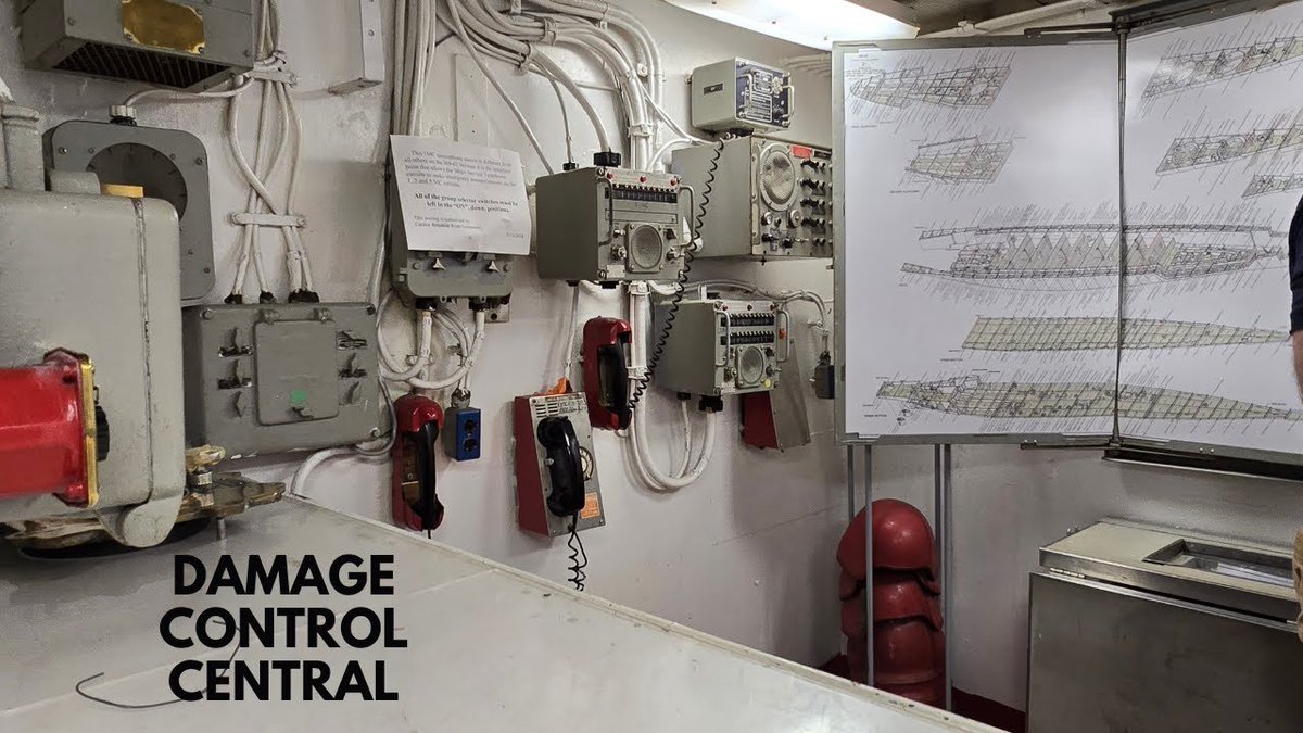 AnthropicDualiT's tweet photo. In the modern-day, on our ships, military and civilian we have automatic detection and suppression systems, why are we using Manual fire extinguishers in the 31st century?
In the navy and coast guard as well as merchant marine/civilian ships we have specific compartments designated for Firing fighting systems, AFF Storage tanks to supply systems where fuel is used or the potential to have A Class B fire, we have automatic Electrical isolation systems, manual and automatic, bridge, and DCC (damage control Central controls or indicators showing us if something has been detected etc . We have refrigerant detection and purging systems in the event of gas leaks etc.  Obviously there's no water supply in space outside the ship but considering it's been over 900 years and a Sci-fi game, I think forcing extinguisher use is a bit.... Well ridiculous.
Yes we can vent rooms and deprive the fire of one of its sources of combustion, Class E fire will keep going or posing a risk till power is isolated which it seems like we have the ability to doing game. I really don't see why there isn't a automatic fire suppression system in atleast some of the larger /military inspired ships... Clealry the same modern naval damage control and ship board fire fighting would evolve when ships become spacefareing.. Or am I over thinking it..
#StarCitizen