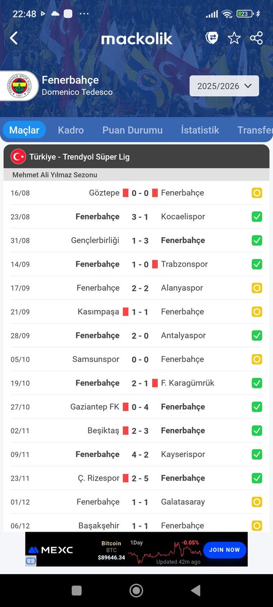gala2739's tweet photo. Fenerbahçe rakiplerinin kırmızı görmediği 8 maçtan 4 tanesini kazanamamış
#IFBKvFB #kerem #Brown #oguz #todesco https://t.co/YoMPOJpFCn