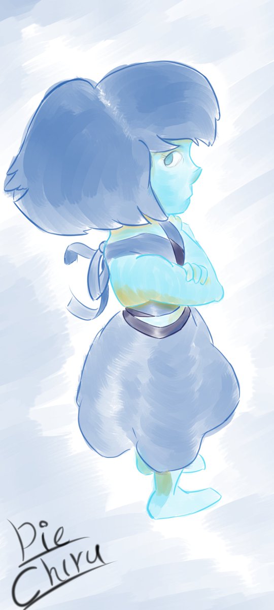 PieChiru's tweet photo. #Lapislazuli #stevenuniversefanart #StevenUniverse #art #DigitalArtist https://t.co/WApcqo3sQY