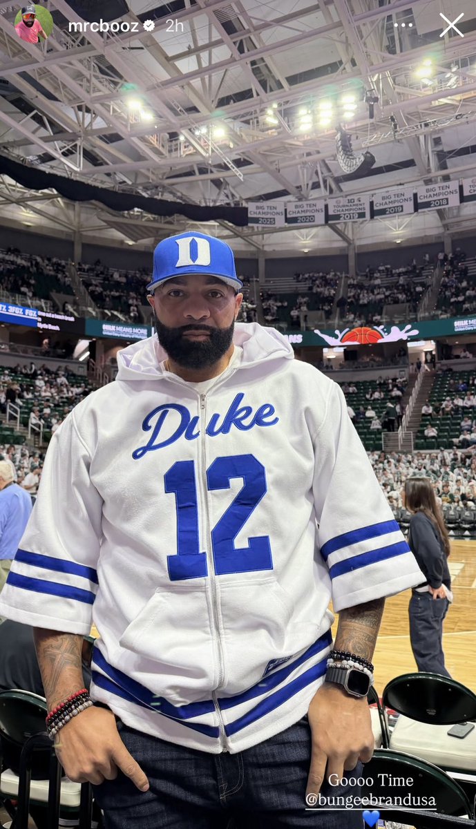 VTDukefan's tweet photo. Ok, Carlos Boozer this hoodie is tough!! 🔥🔥🔥🔥 https://t.co/jw6MWzdUv9