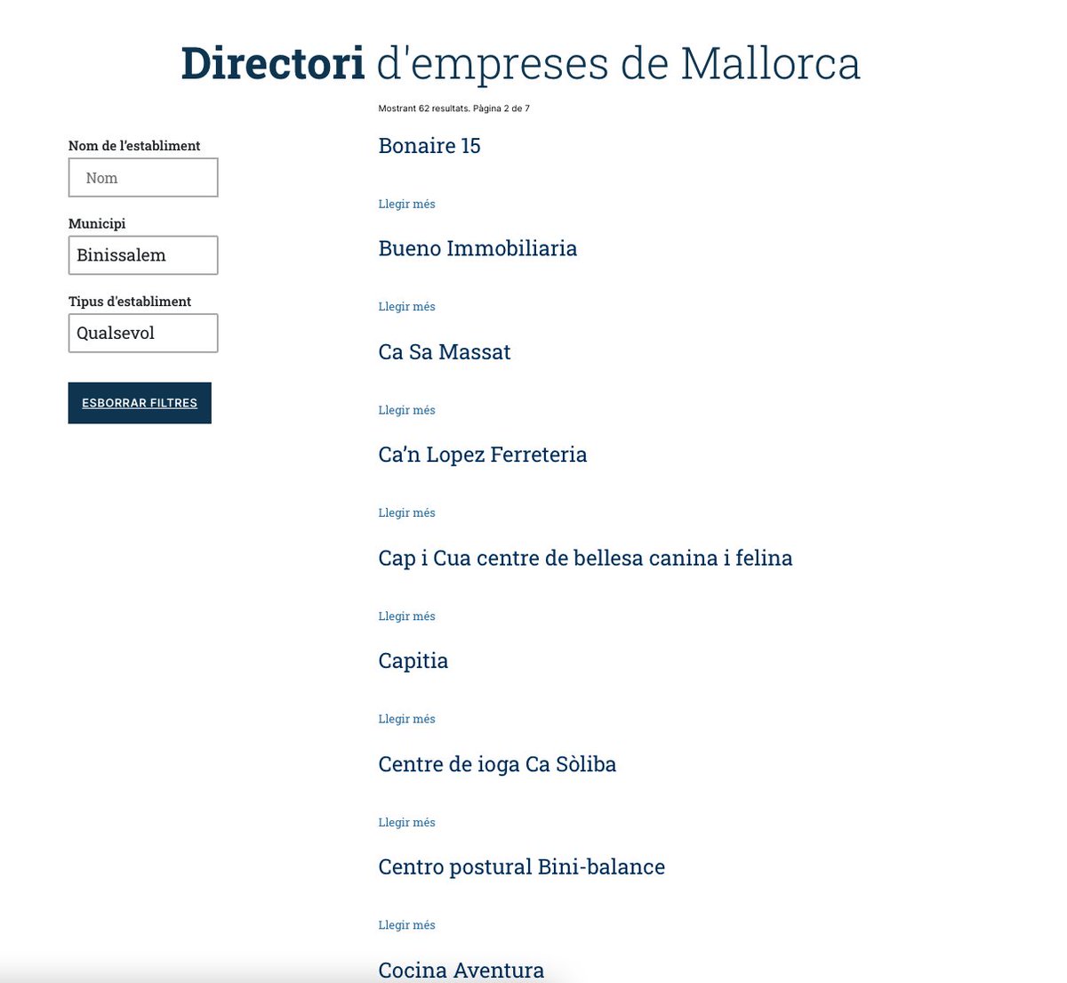 🍷 Saps realment quants cellers i enoteques hi ha a #Binissalem? 

🤔 El directori d'empreses de #MallorcaActiva ho sap! I molt més!

🖇 Apunta’t gratuïtament al directori per millorar la teva imatge digital👇
bit.ly/MallorcaEmpresa

#Comerç #Empresa #Emprenedoria