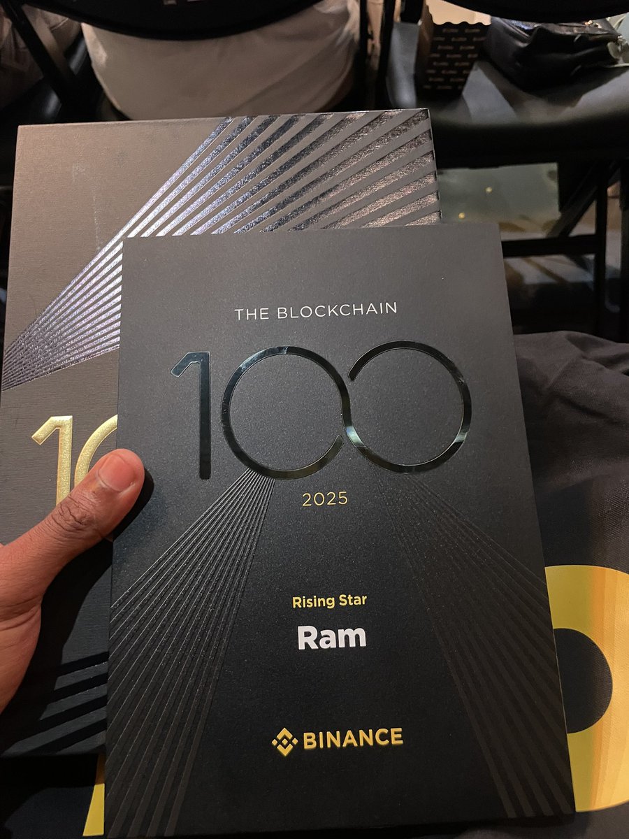 Thank you #Binance and thank you to everyone who supported my journey. 

I came to Square with nothing but passion and the desire to help others. This award shows that no matter where you start, your voice can shine if you share with purpose and honesty. I’m very grateful for