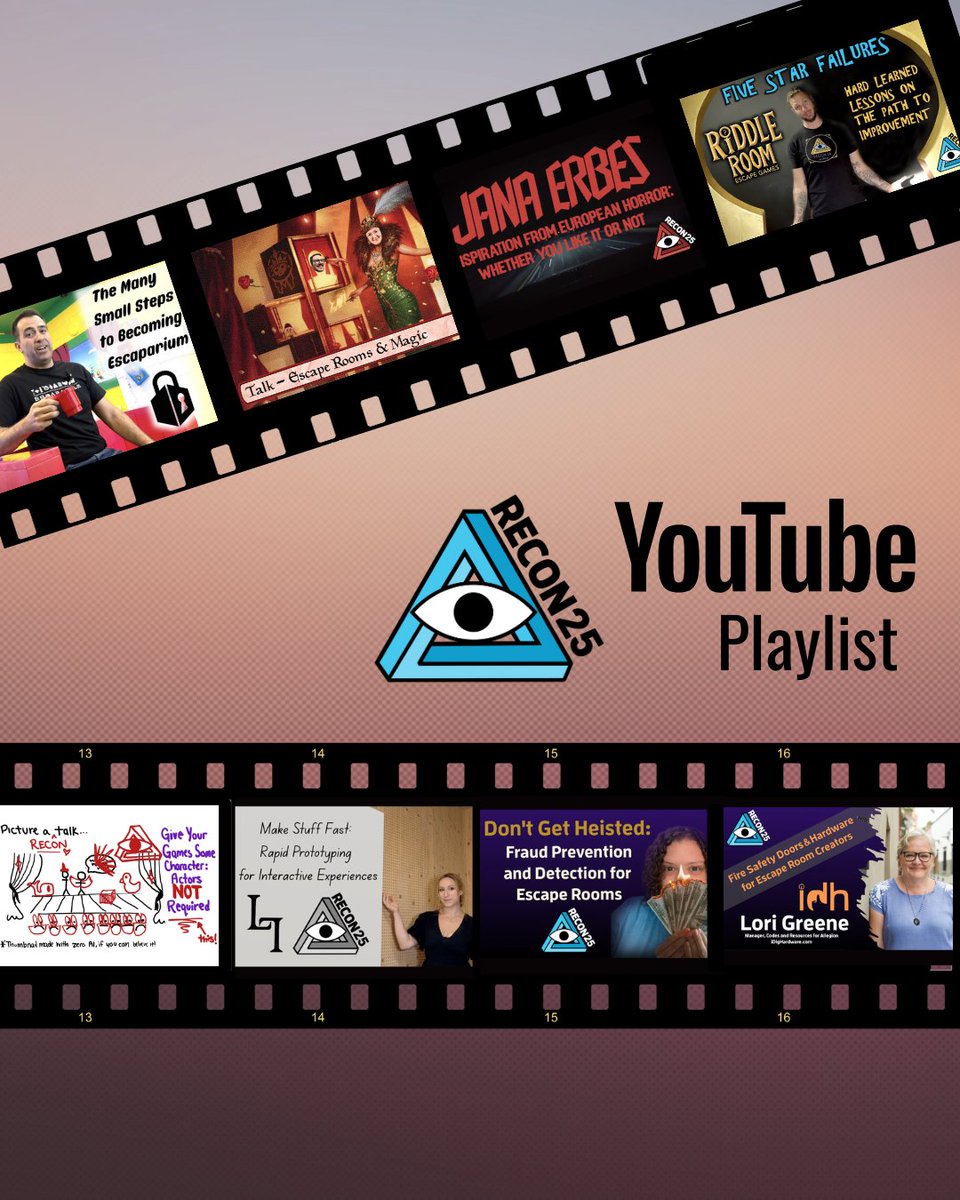 🎥 That’s a wrap! Our full lineup of RECON 25 talks is now live on YouTube. youtube.com/playlist?list=…
If you want to experience the next round of talks, join us at RECON Laval 26. These talks won’t be recorded… the only way to see them is to be there. 
🎟️ shop.realityescapecon.com