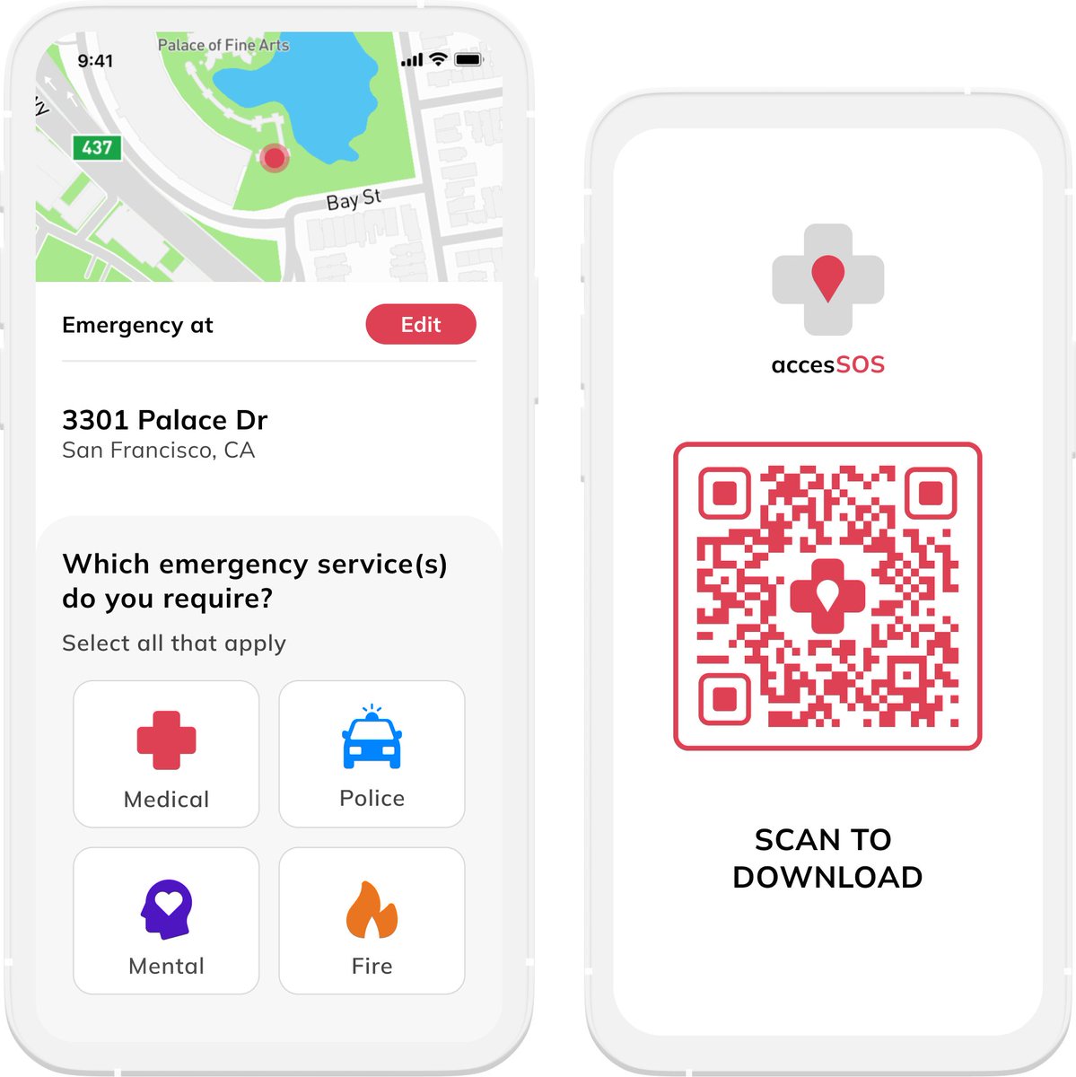 accesSOS tweet media