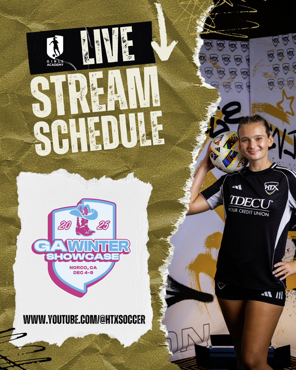 HTXSoccer's tweet photo. Day 3 and 4 schedules to watch our GA teams in the Champions Cup at the GA Winter Showcase 👇

#htxsoccer #htxga #htxlive @girlsacademyleague @htx11ga @htx09ga @htx08ga @htx12ga https://t.co/MUGIeEEeFA