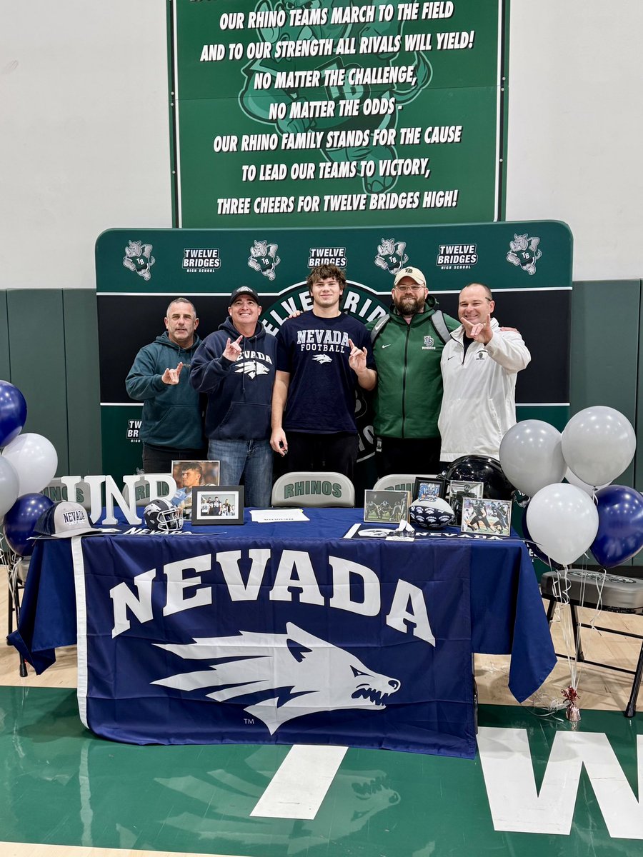 ColtonHogge75's tweet photo. Thank you to everyone who came out to signing day on Wednesday !  I appreciate my family, teammates & coaches. Thank you again to @CoachChoateFB @CoachLynch @Crook_VT for the opportunity to be part of the Union & continue my education at Nevada. #TheUnion #Ri2eTo6ether #NSD2026 🐺

@12BFootball @coachhogge72 @GrantFowler54 @sacbee_joed @CJacksonWCP @brandonhuffman @gregbiggins @adamgorney @alecsimpson5 @WCPSacramento @SacMaxPreps @pgregorian @PrepRedzoneCA @Ath_Dynasty @NorCalPreps @ABCJAMPro @J_Georgeson26 @heykevinjohn @PremierPrepsNMP @RomeroWestCoast @JustinBuettner